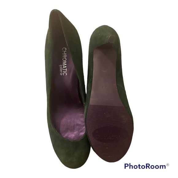 🎄Chromatic green kitten heel - Picture 3 of 3